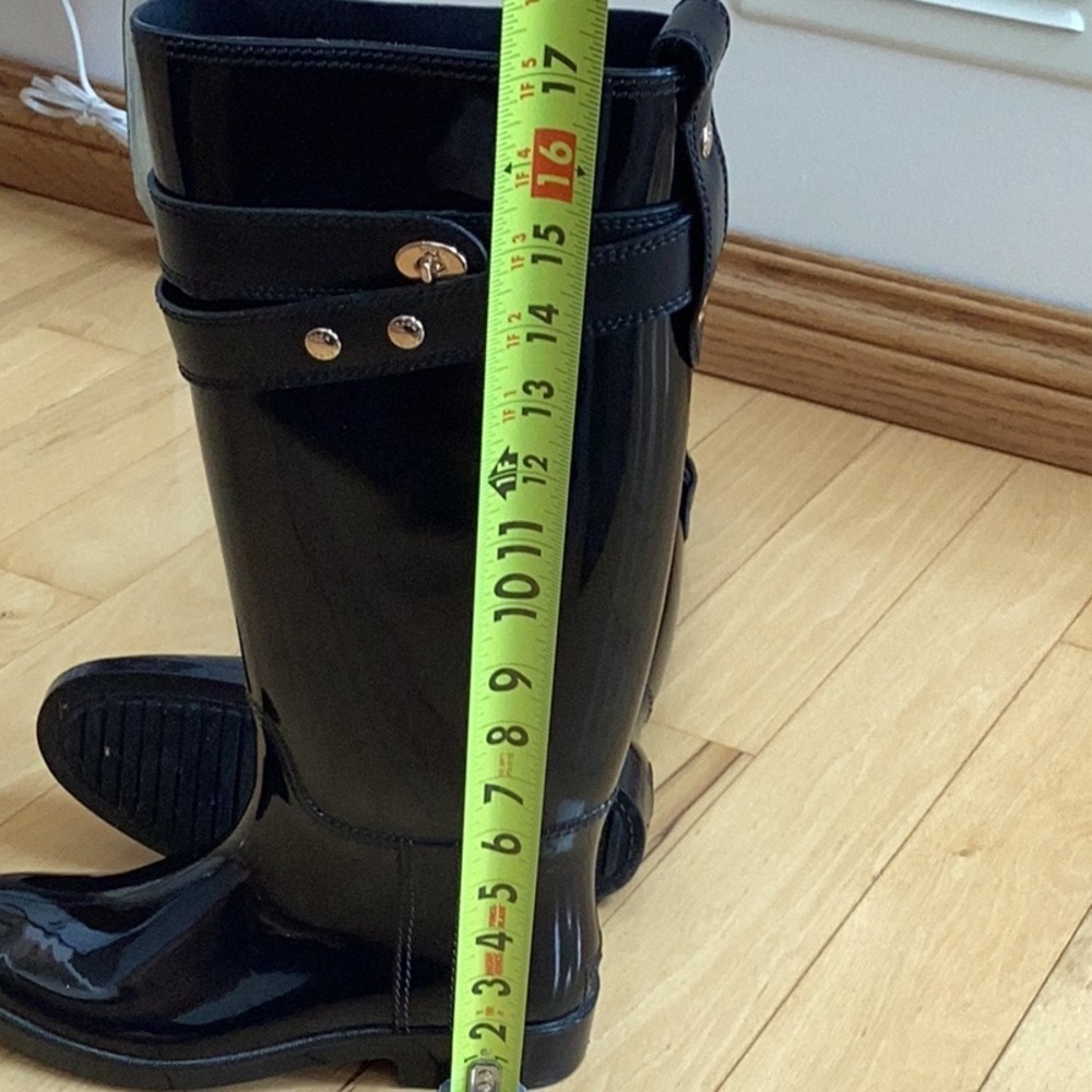 Coach Talia Rubber Rainboots size 6 - Picture 15 of 16